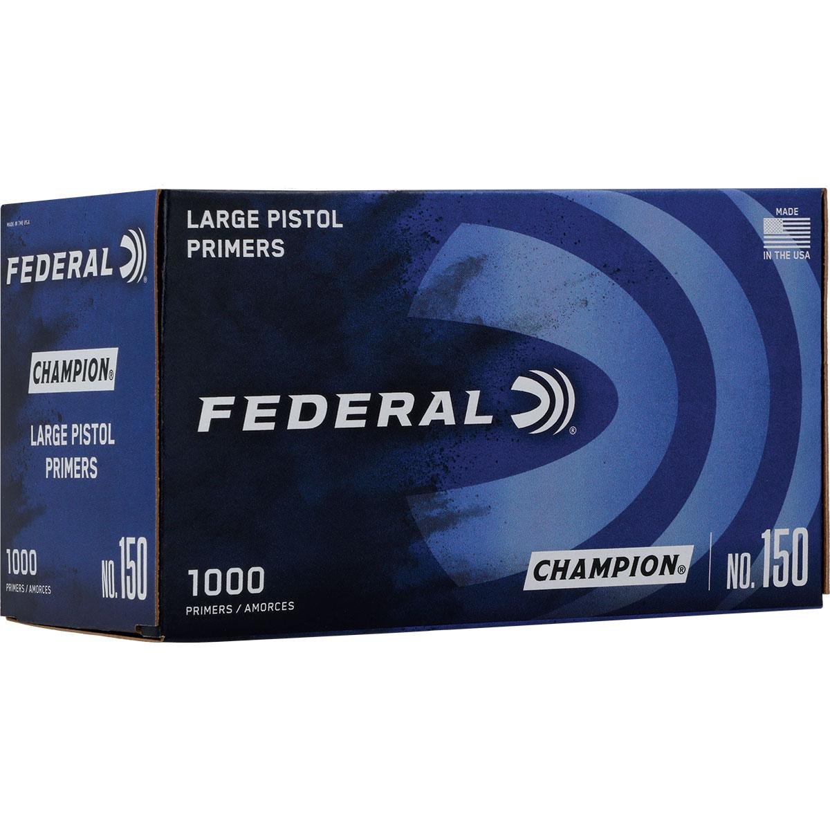 Federal Premium Ammunition 150 Champion Large Pistol Multi-Caliber - Federal Premium Ammunition