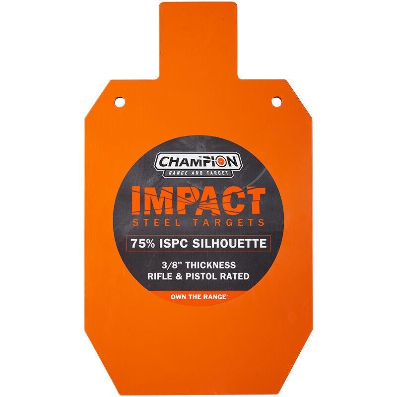 Buy Champion 44922C Impact Steel Silhouette Target 75% IPSC Rifle Rated online