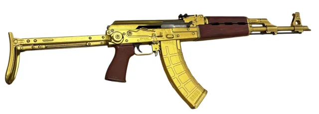 Zastava M70 Underfolder 7.62x39 16 In 30-Round Gold