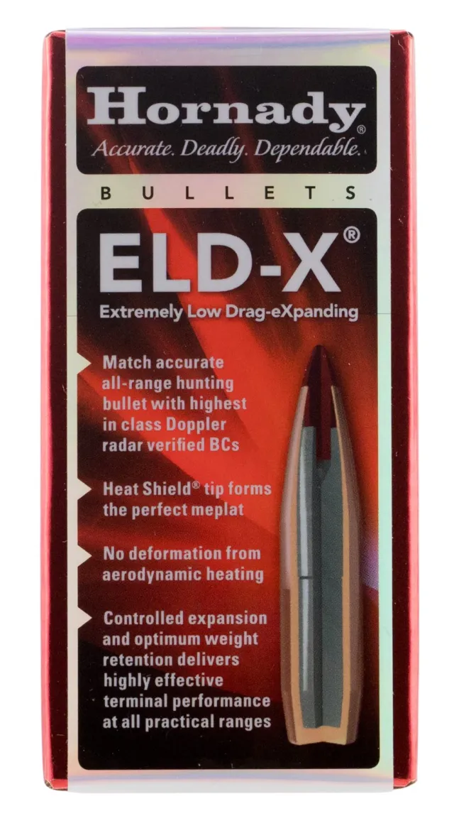 Hornady ELD-X Bullets .25 Caliber .257 110 Grain 25418 - Hornady - 25 Caliber