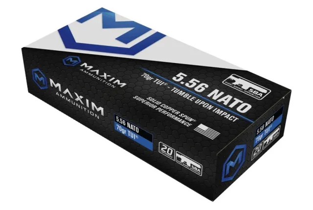 MAXIM MXM49002 5.56 NATO 70GR TUI High Performance