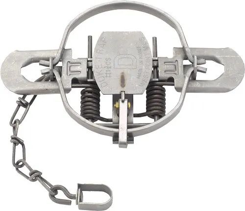 Duke Traps 0475 #1 3/4 Coil Spring Trap, Steel, Case of 12 - Duke Manufacturing Co.