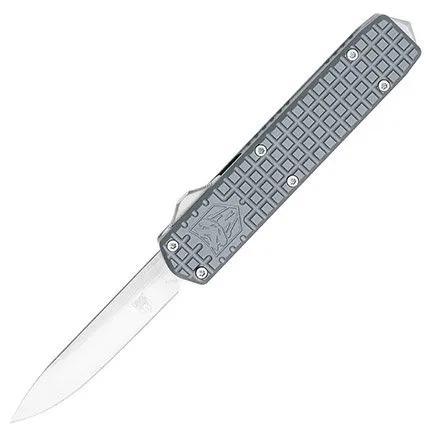 CobraTec Knives Small Warrior Gray M390 Drop Point Knife SCTWGRYM390DNS - CobraTec Knives