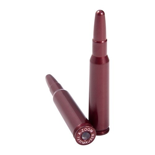A-Zoom 12232 Precision Metal Snap Caps 7x57 Mauser Aluminum 2-Pack - A-ZOOM - 7 MM MAUSER