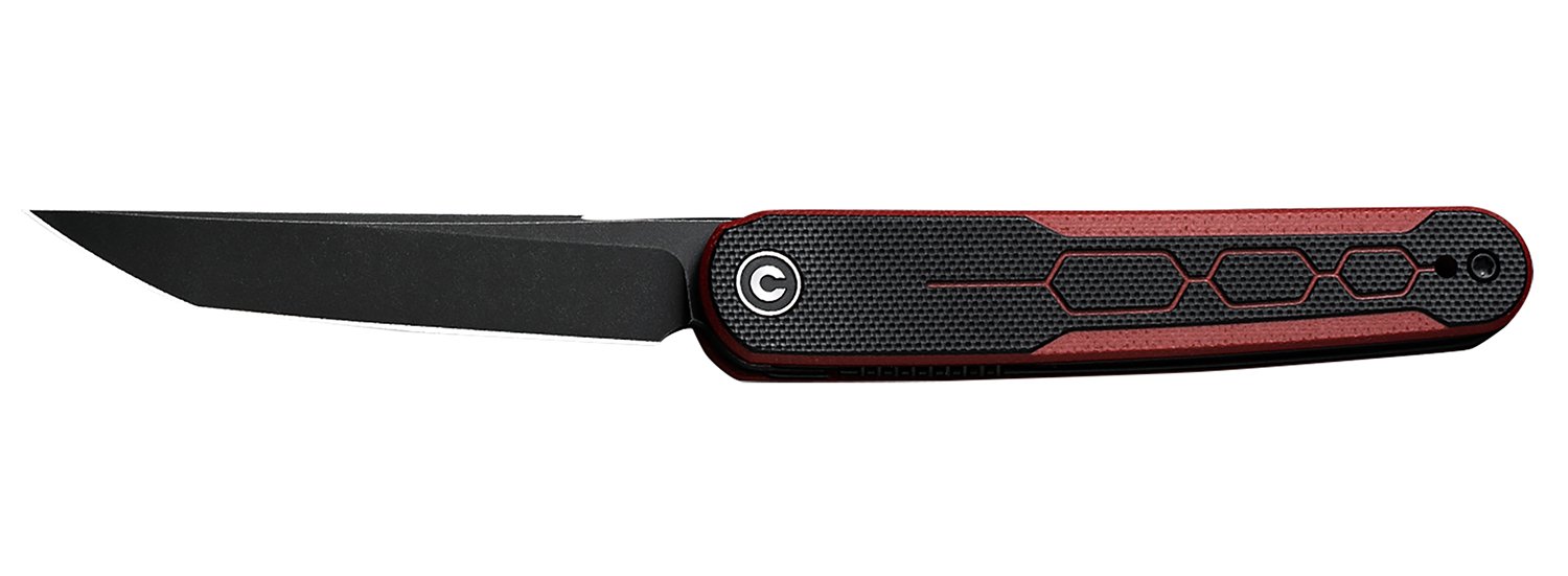 CIVIVI Kwaiq C23015-1 2.97 In Burgundy-Black Stonewash Blade - CIVIVI