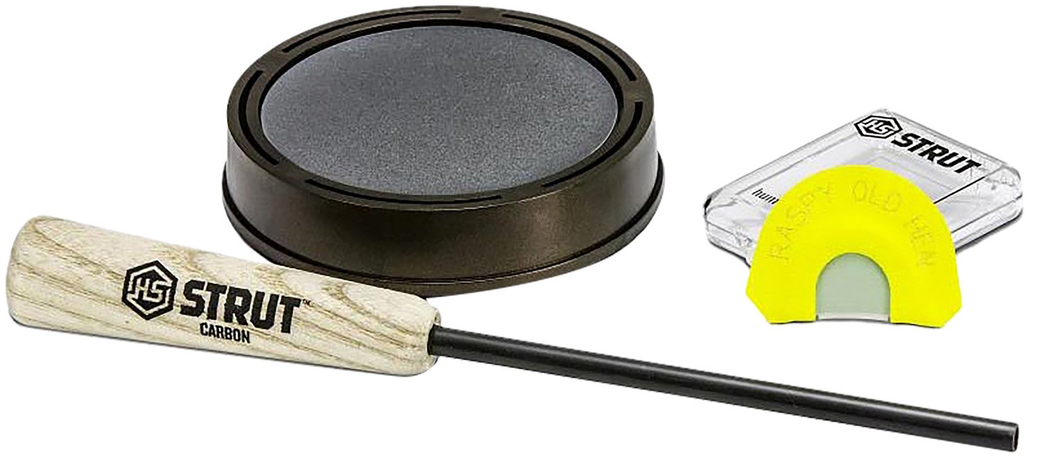 HS Strut Raspy Old Hen Slate Pot Call - GSM Outdoors