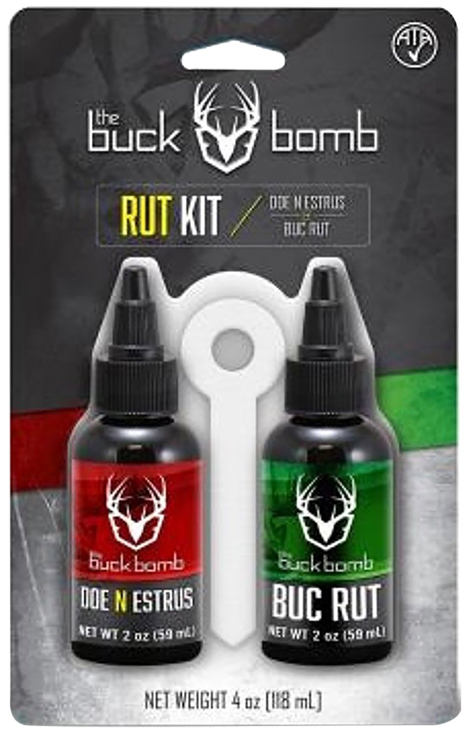 HS Precision Buck Bomb Rut Kit 2oz Doe N Estrus & BucRut Whitetail - HS Precision
