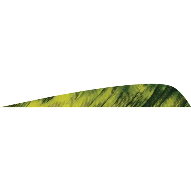 Gateway Parabolic Feathers Yellow 4in LW 50pk 2.76 Grains 400LPTYL-50 - Gateway
