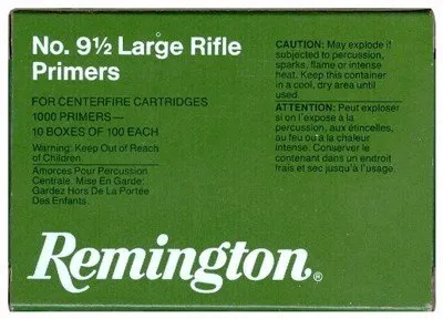 REMINGTON PRIMERS LARGE RIFLE 5000 PACK