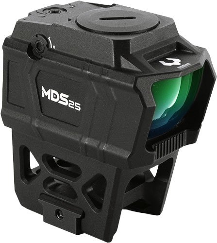 Viridian 9810127 MDS25 Black Anodized 3 MOA Green Dot Sight IPX6 Waterproof - Viridian - 29 MM