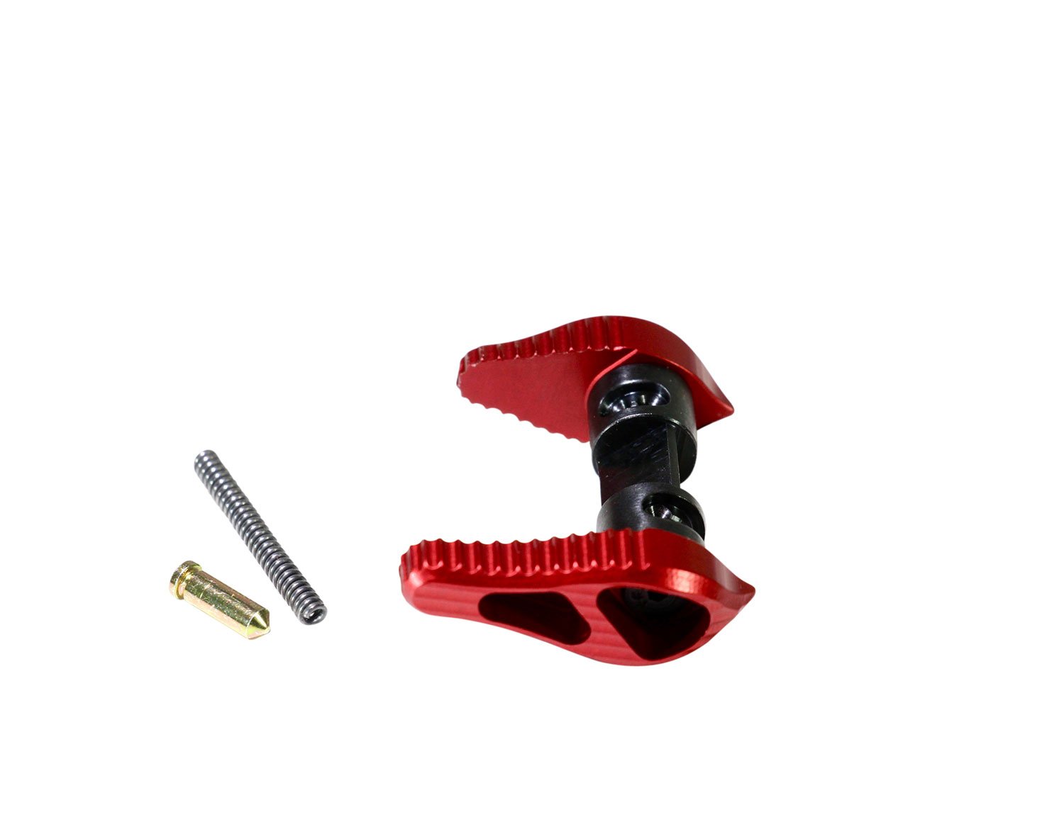 Timber Creek AMBISSR Safety Selector 45/90 Degree Red Anodized Aluminum - Timber Creek