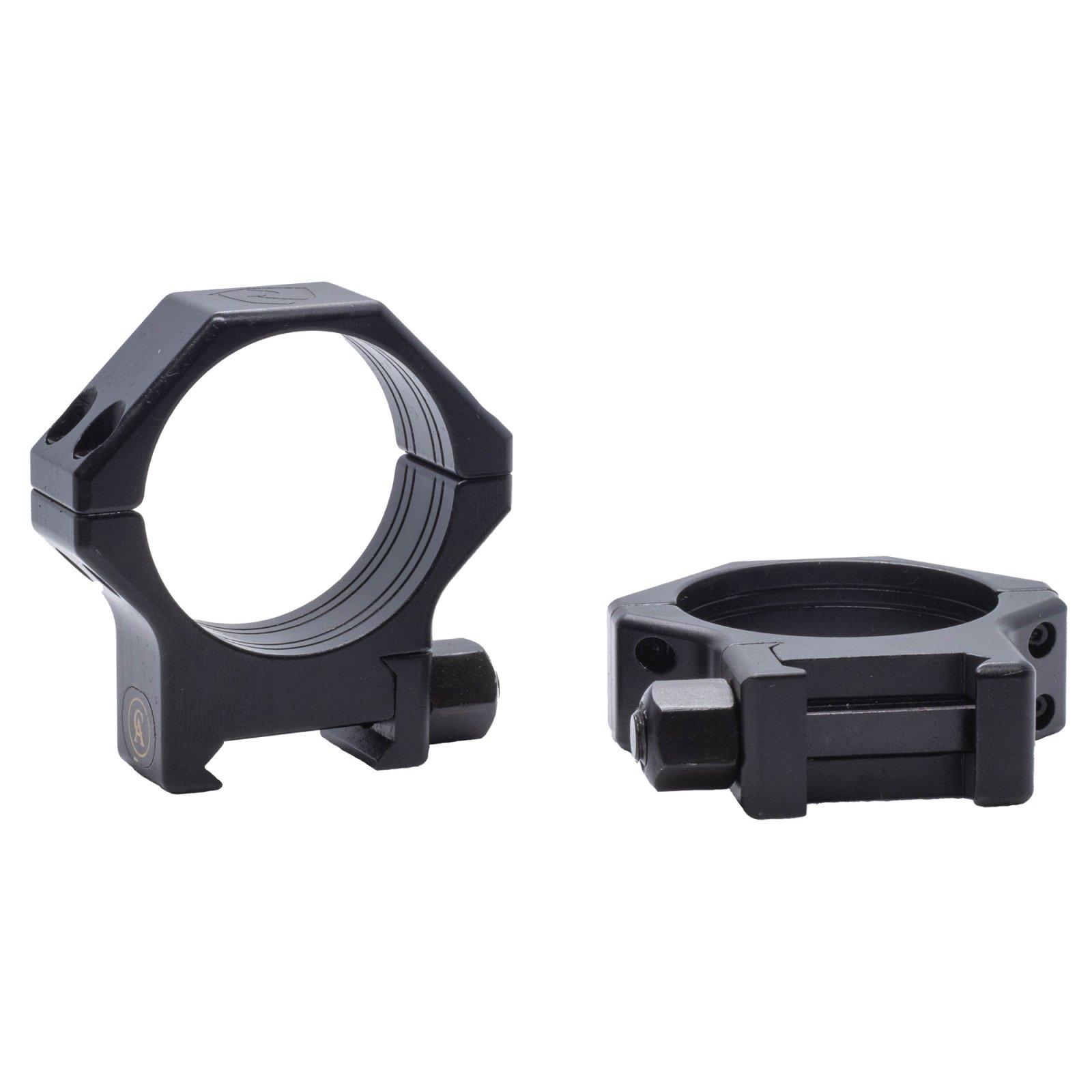 Riton Optics Contessa 34mm Picatinny Rings Hardened Steel 8mm Black - Riton Optics