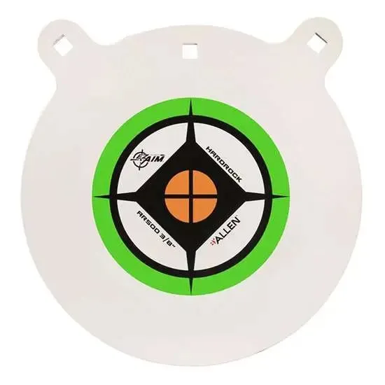 Buy EZ-Aim 15599 Hardrock 12" AR500 Steel Gong Shooting Target .38" Thickness Black / Green / White online