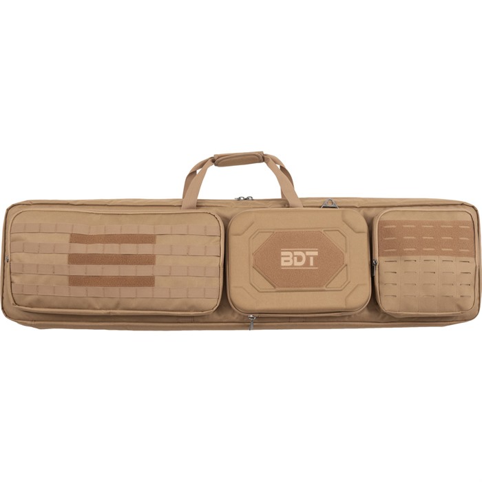 Bulldog BDT74-48T Double Suppressor Tac Rifle Range Bag 48" Tan - Bulldog