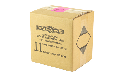 Real Avid Bore Max Bore Solvent 4oz Squeeze Bottle 12-Pack - Real Avid