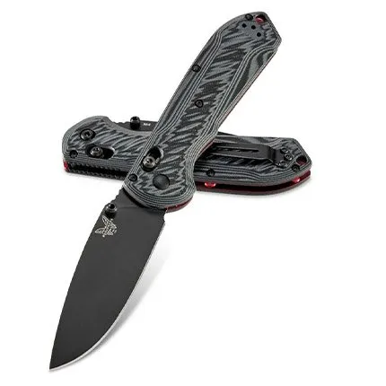 Benchmade 560BK-1 Freek 3.6" CPM-M4 Steel Black/Gray G10 Scales