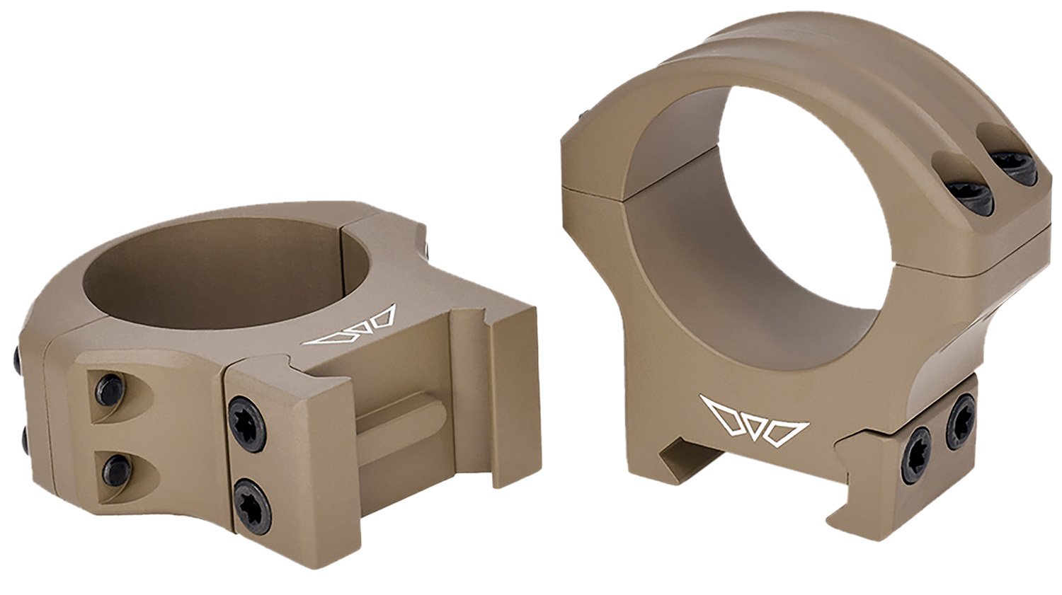 Buy Warne 8521DE Hyperlite Scope Rings 34mm Medium Dark Earth online