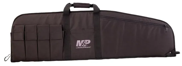 Smith & Wesson 110015 Medium Case 40 in Black Nylon Foam Padding - M&P