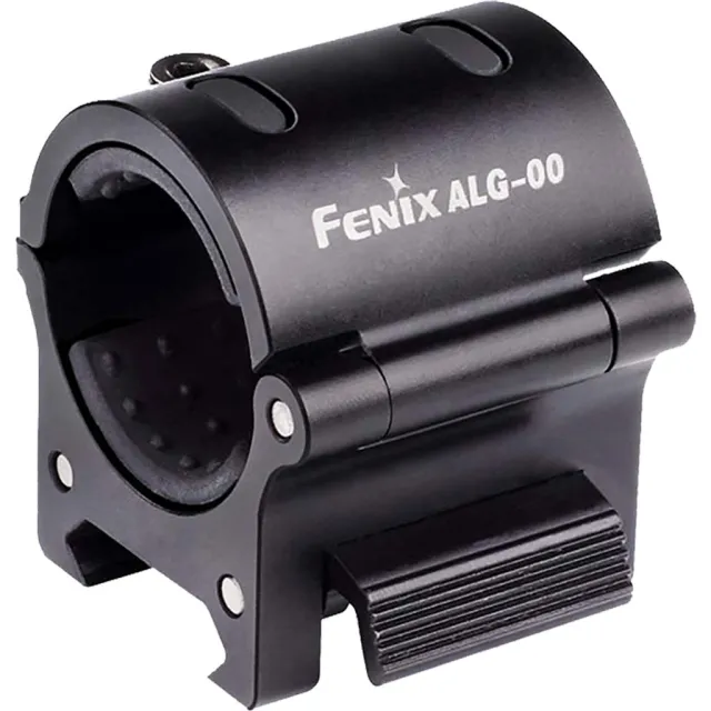 Fenix ALG-00 Quick-Release Adjustable 22.5-26mm Mount Black - Fenix