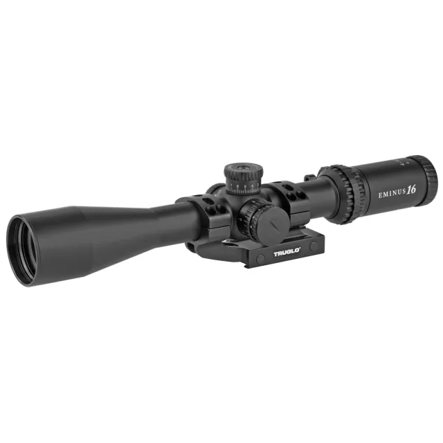 TruGlo Eminus 4-16x44mm Illuminated TacPlex MOA Rifle Scope - TRUGLO - 44MM