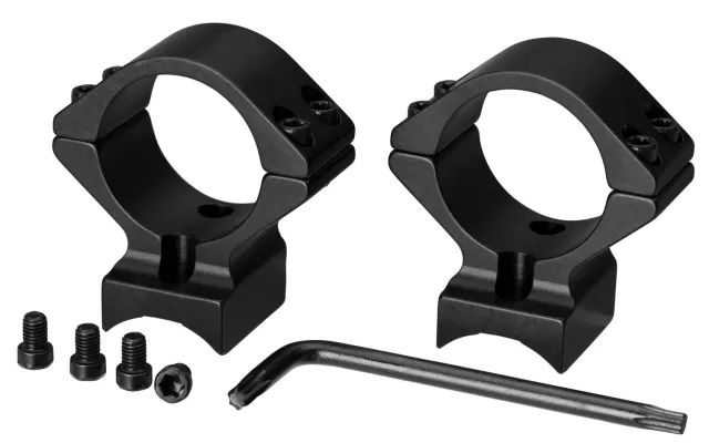 Browning 12338 T-Bolt Integrated Scope Mount 1 inch Low Matte Black - Browning - 1"