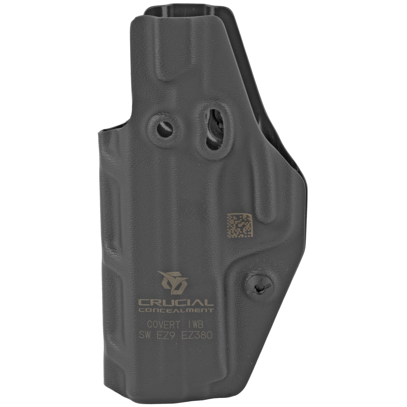 Buy Crucial Concealment Covert IWB Holster S&W EZ-9 EZ .380 Black Ambidextrous online