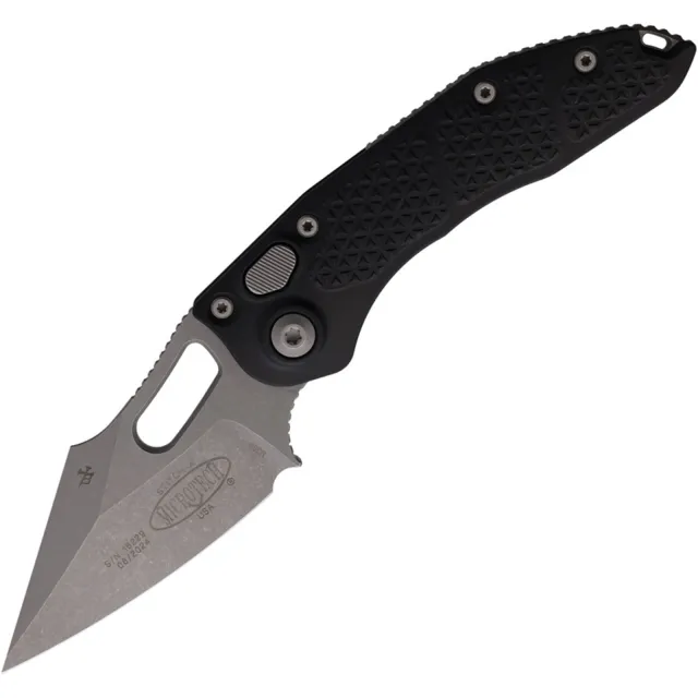 Microtech 169-10AP Stitch 3.75 In SE APOC BLK ALU HNDL - MICROTECH for sale at Iron and Lace