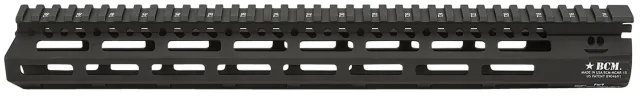 BCM MCMR15556BLK 15" M-LOK Free-Float Handguard, Black Anodized Aluminum - Bravo Company Manufacturing