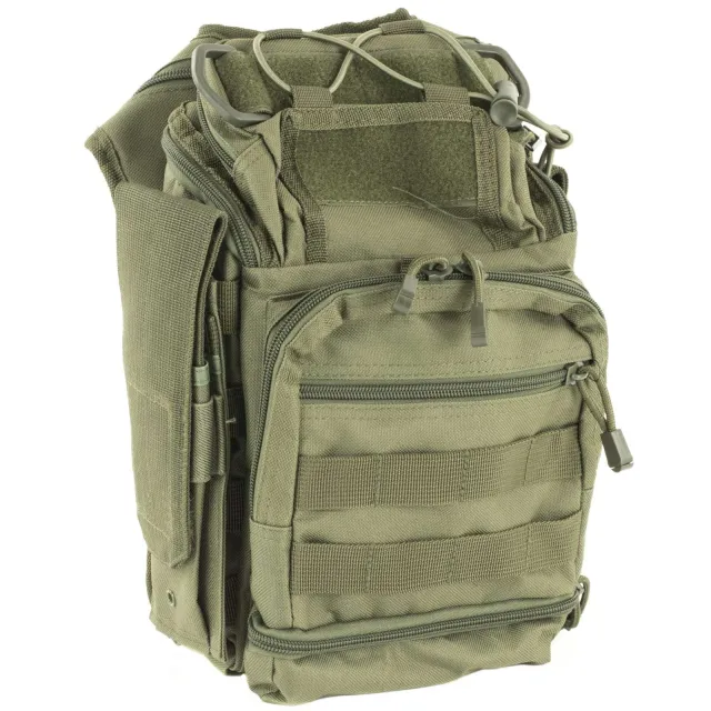 NcStar CVFRB2918G Vism First Responder Utility Bag Green 12.5"x8.5" - NcSTAR