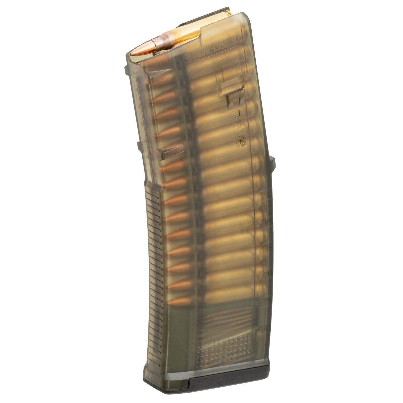 Magpul MAG1417 TMAG 30RD AR/M4 GEN M3 223/556 Olive Drab Translucent - Magpul Industries - 5.56 x 45
