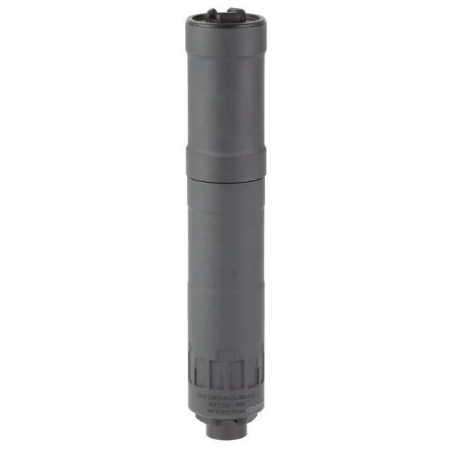 JTS CGS MOD9X Modular 9mm Suppressor DMLS 1/2x28 Piston 1062