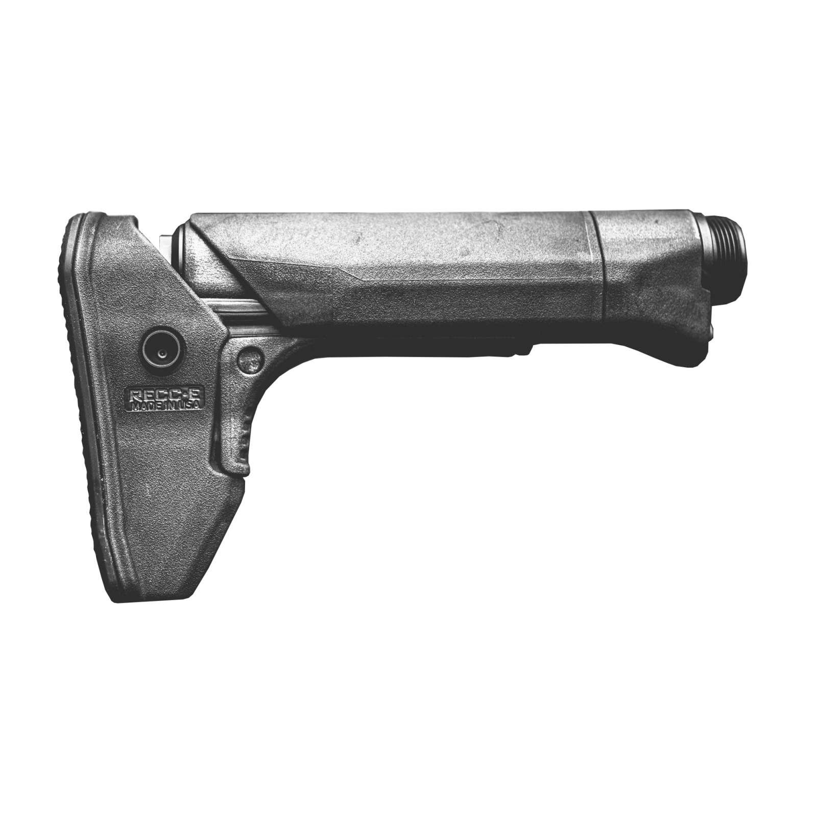 Reptilia 100141 RECC-E Carbine Stock Black Nylon for AR-15/M4/SR-15 - Reptilia