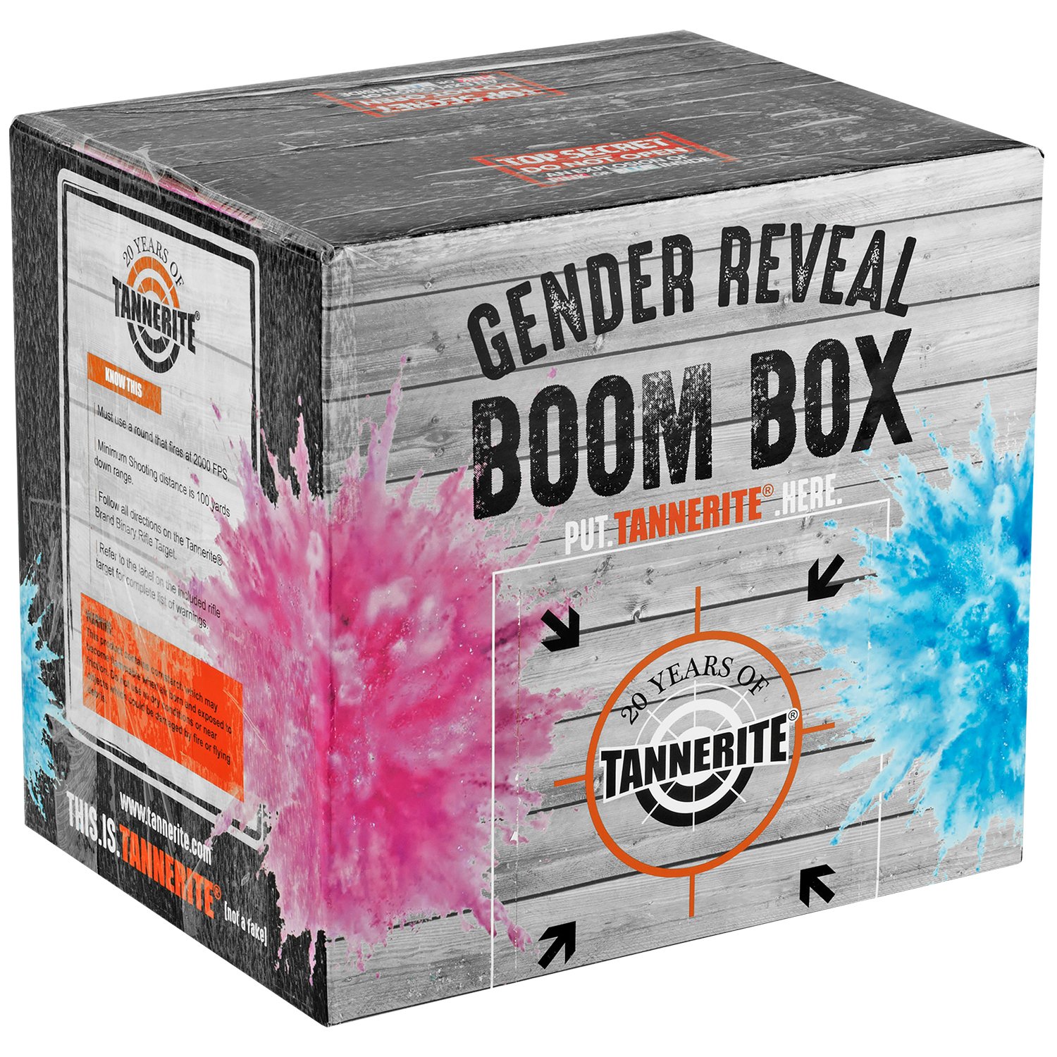 Tannerite GRKB 1 lb Target with 10 lbs Blue Powder for Gender Reveal - Tannerite
