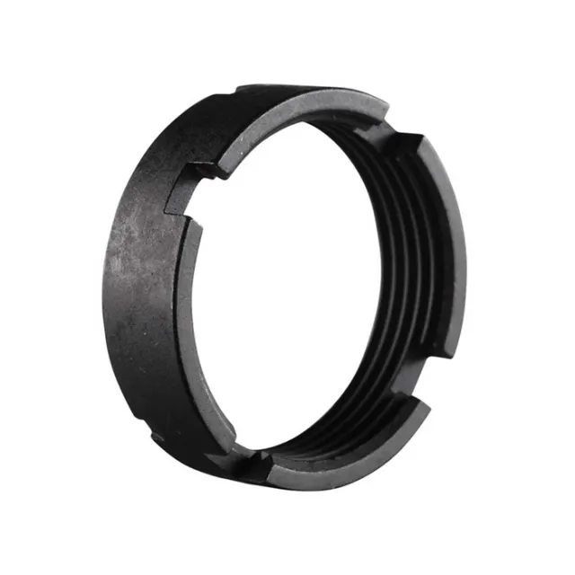 AR-15 MBA-3-MBA-4 CARBINE CASTLE NUT BLACK STEEL - Luth-AR
