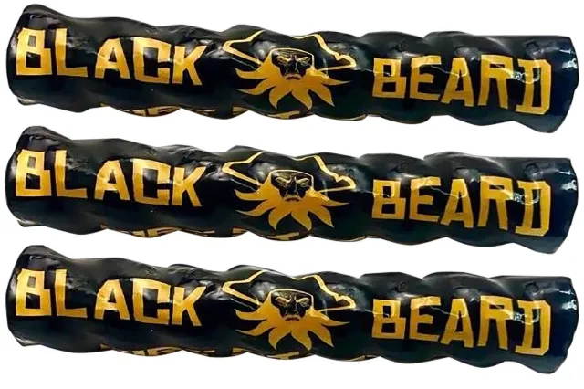 Black Beard 3PACK Fire Starters Fire Rope Black 3-Pack