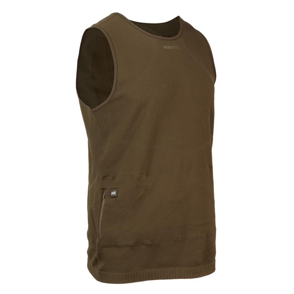 Muddy MUD-HT-VEST-CL Heated Vest Brown Clay 2X-Large - GSM Outdoors