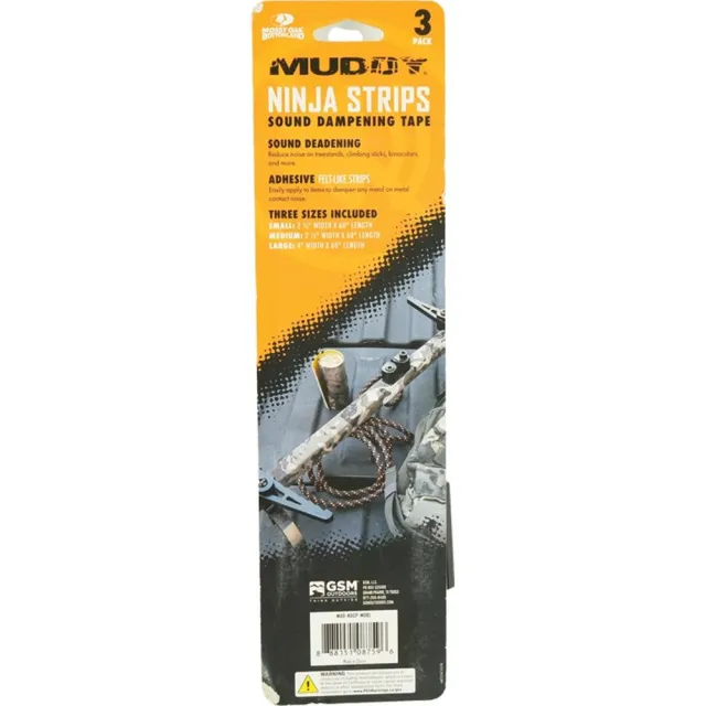 Muddy Ninja Strips Combo Pack 3 Sizes Mossy Oak Bottomland - GSM Outdoors