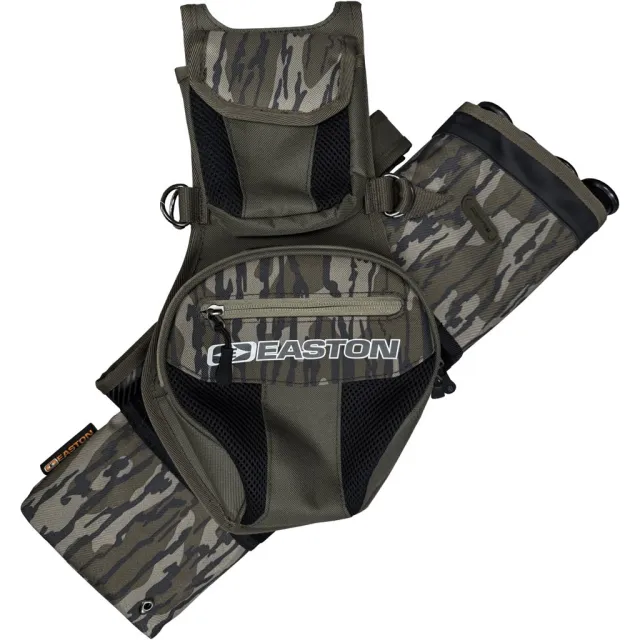Easton Flipside 4-Tube Hip Quiver Mossy Oak Bottomland Camo - Easton