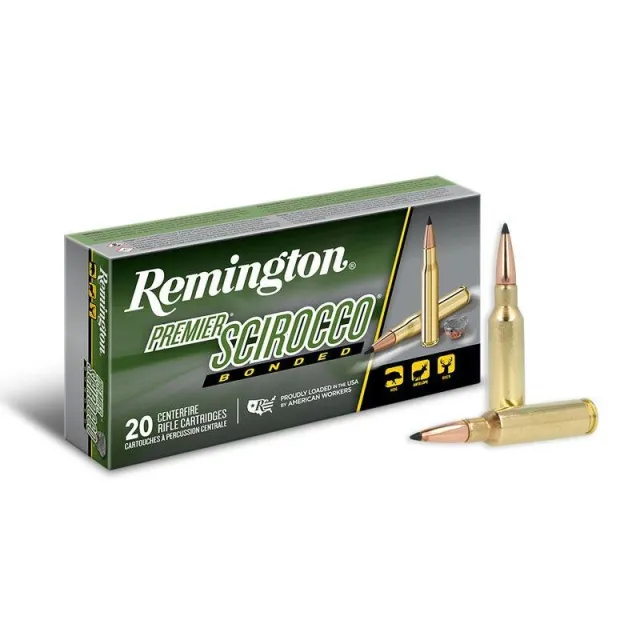 Remington 6.5 Creedmoor 130 Grain Scirocco 20 Rounds Centerfire Ammo - Remington Arms Company, LLC - 6.5 Creedmoor