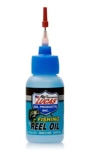 LUCAS OIL 10690 Fishing Reel Oil 1oz Needle Tip, Case of 20 - LUCAS OIL for sale at Smoke Wagon Firearms