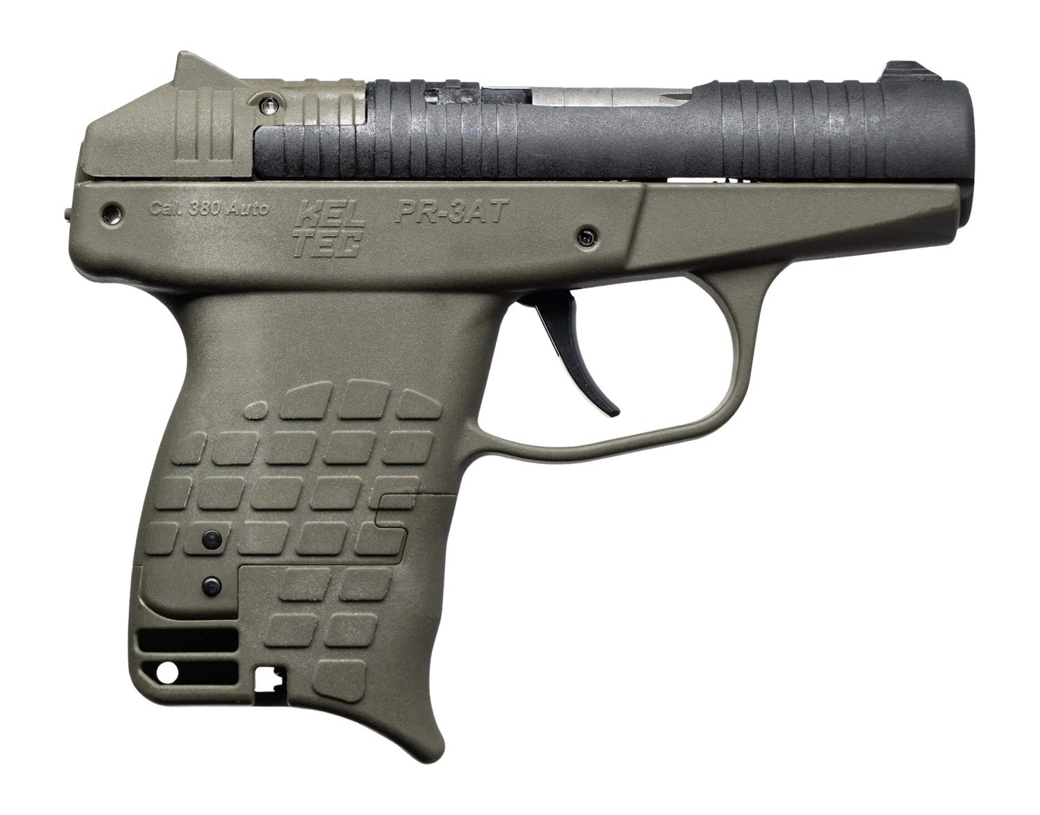 KelTec PR3AT Pistol 380 Auto 2.85 in. Green 13 rd. - Kel-Tec - .380 ACP