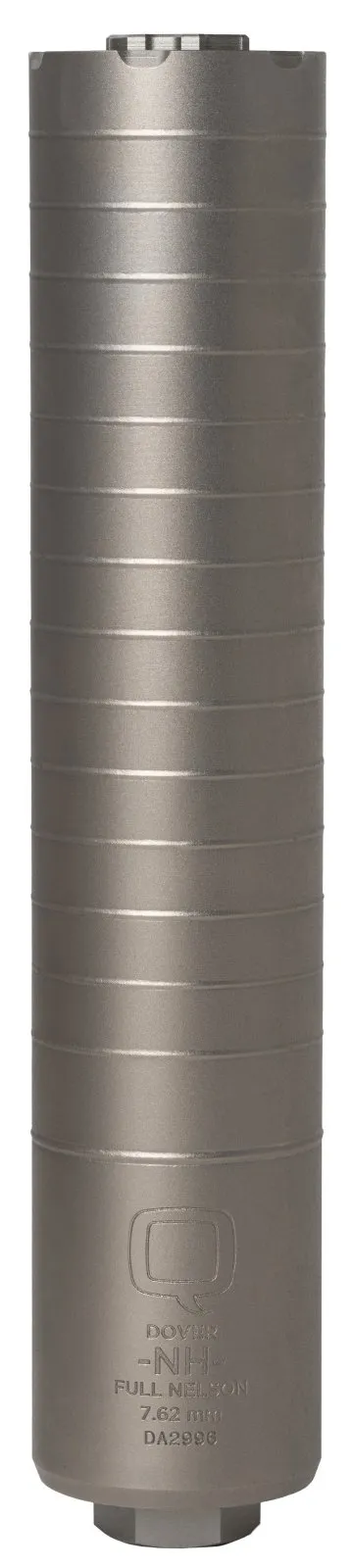Q SIL-FN-762-NF No Filter Full Nelson 30 Caliber | 7.62mm Bead-Blasted NFA - Silencer