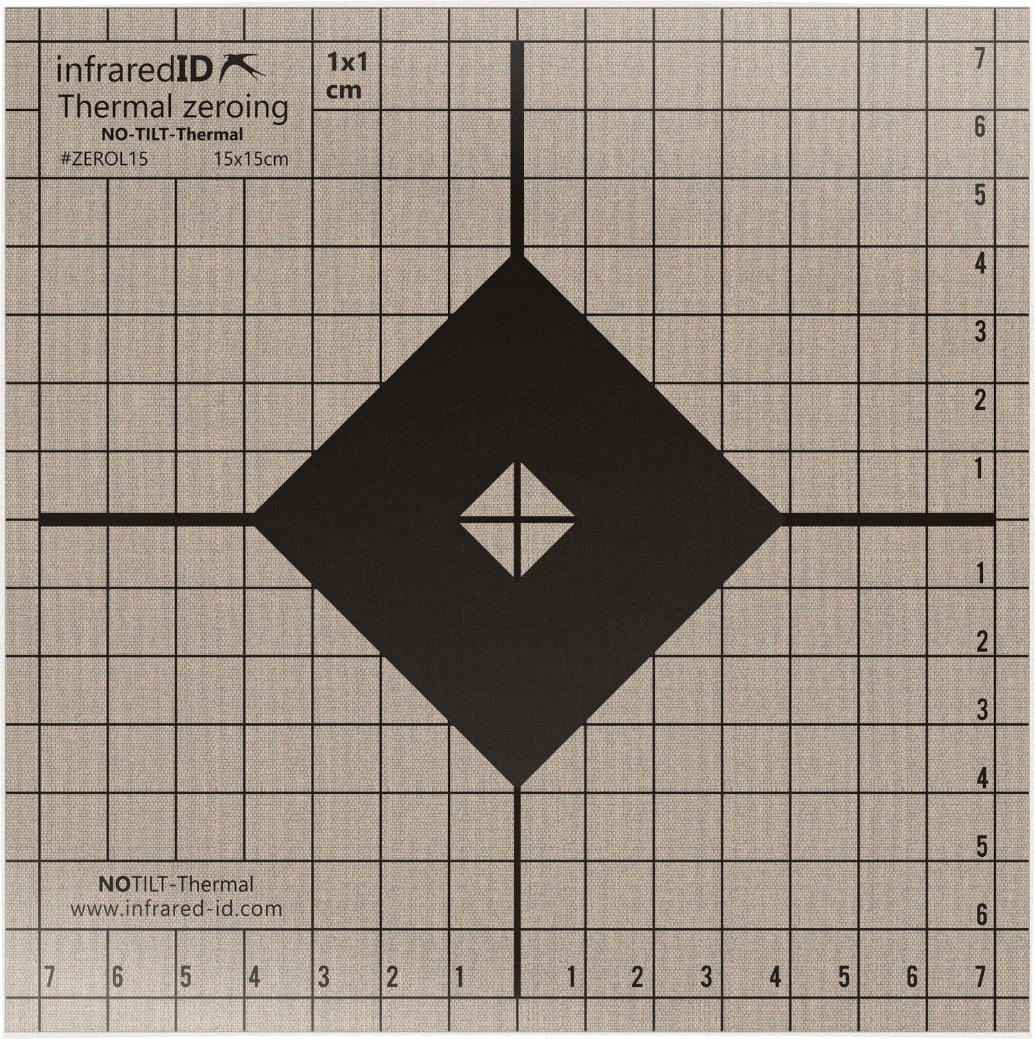 INFRARED-ID ZEROL15 Therm Zero Target 5 Pack - INFRARED-ID