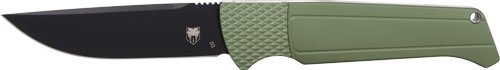CobraTec CTVIPERHRODG Viper Auto Folder 3.12" OD Green D2 Blade - CobraTec Knives