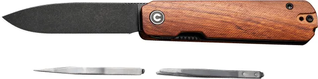 CIVIVI C21004A-2 Sendy 2.83" Drop Point Guibourtia Wood - CIVIVI Knives