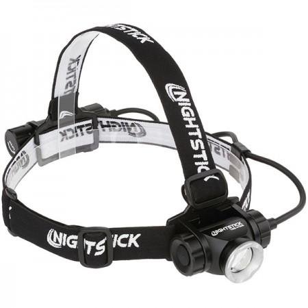 Adjustable Beam Headlamp - 1000 Lumens CREE LED - USB Rechargeable - Matte - NightStick