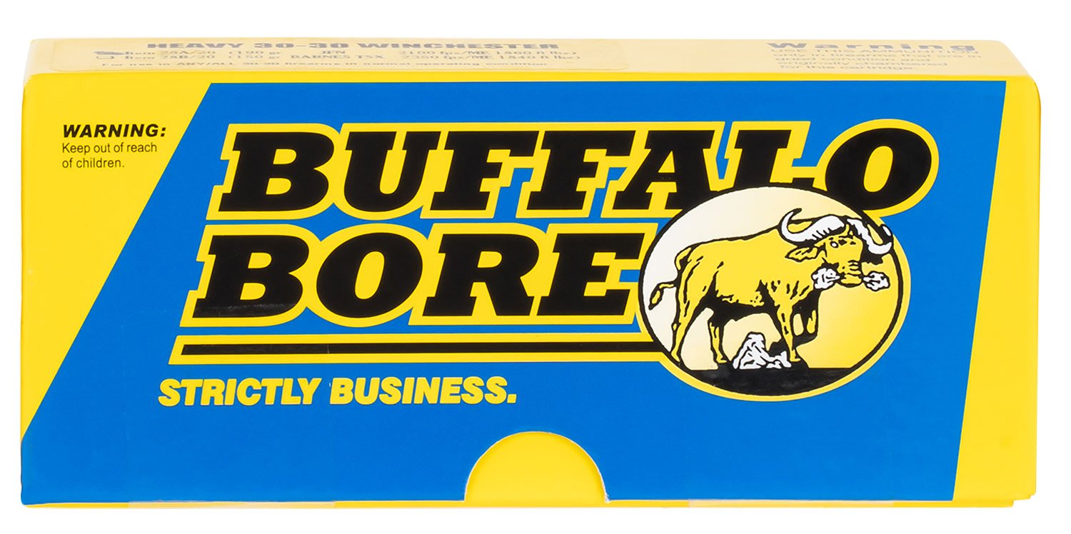Buffalo Bore 19G20 .357 Mag 125gr JHP Ammo 20 Rounds - BBA - 357 Mag