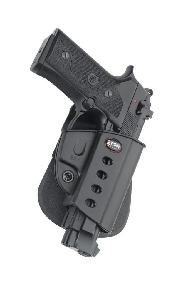 Fobus BRV Evolution OWB Paddle Holster Black Polymer Beretta/Taurus