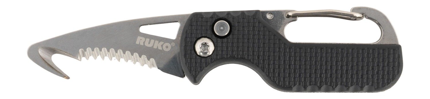 Buy RUKO RUK0194BK Rescue Black GFR Folding Knife online