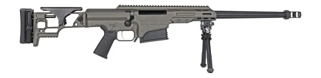 Barrett 20169 MRAD Covert 6.5 Creedmoor 10+1 17" Black Match Grade Fluted Barrel, Tungsten Gray Cerakote Aluminum Receiver w/Picatinny Rail, M-LOK Handguard, Side Folding w/Adj Comb Black Polymer Stoc